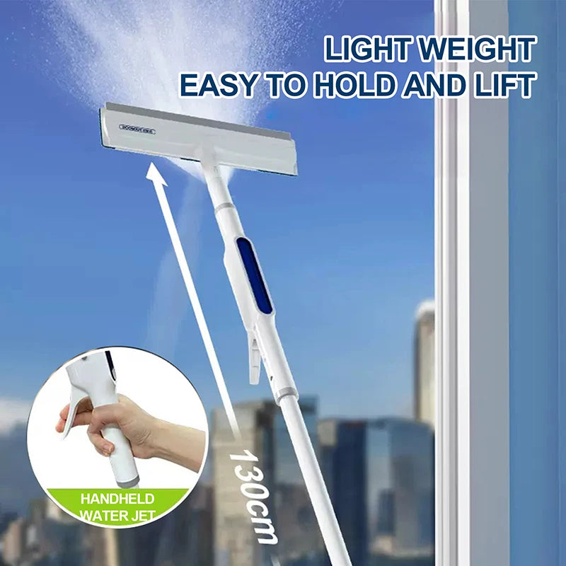 Squeegee for Window Cleaning with Spray