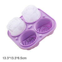 Thumbnail for 3D Rose Shape Ice Cube Mold Ice Ball Maker