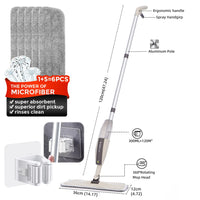 Thumbnail for Magic Flat Mop and Broom Set for Effortless Floor Cleaning