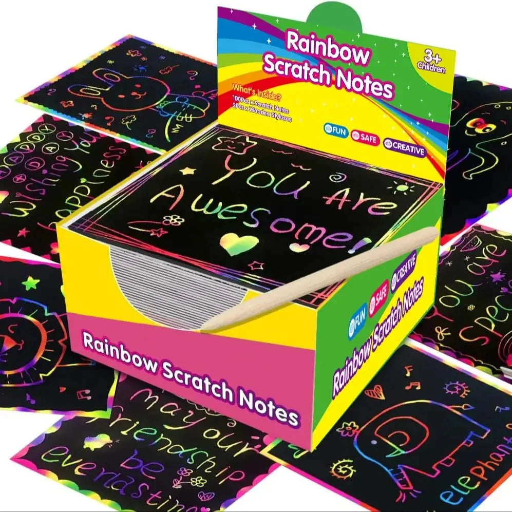 Rainbow Magic Scratch Art Set