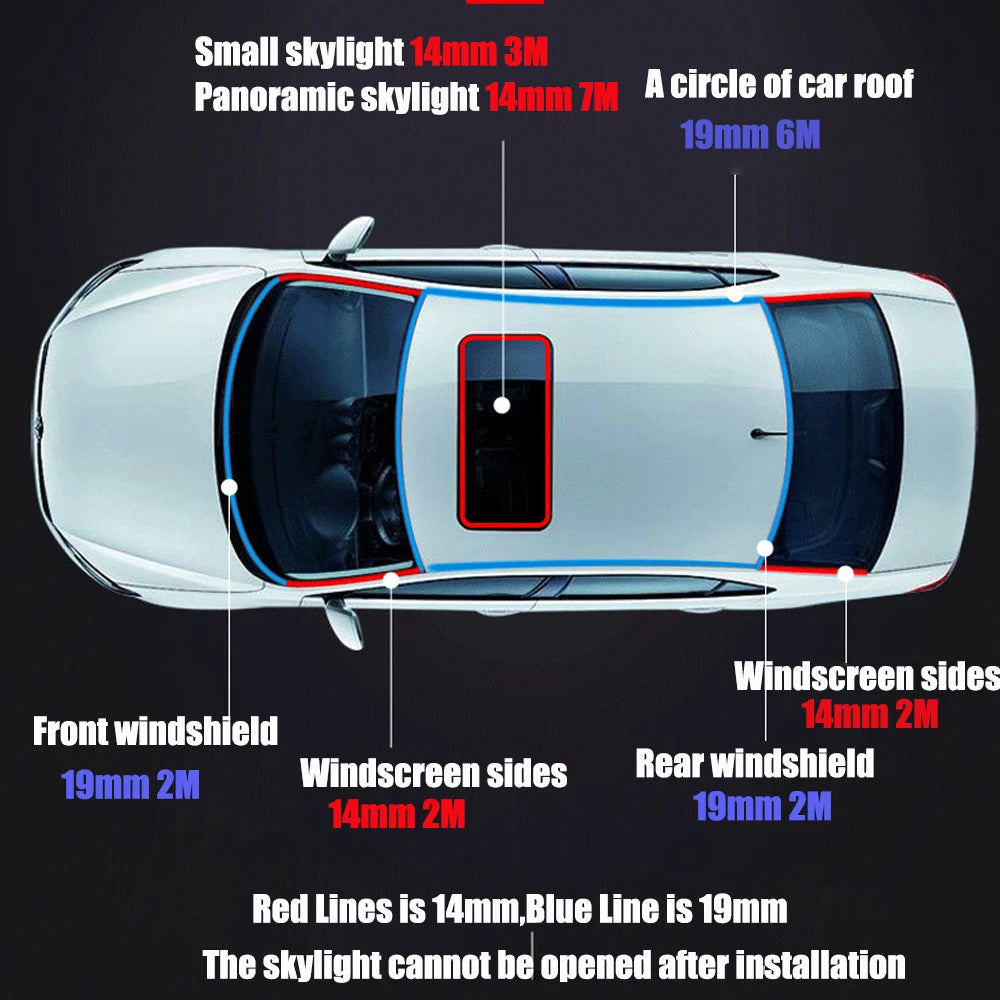 SealMaster Car Rubber Weather Strips