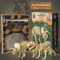 Thumbnail for Dinossil™ Dinosaur Fossil Digging Kit for Kids - Complete Set