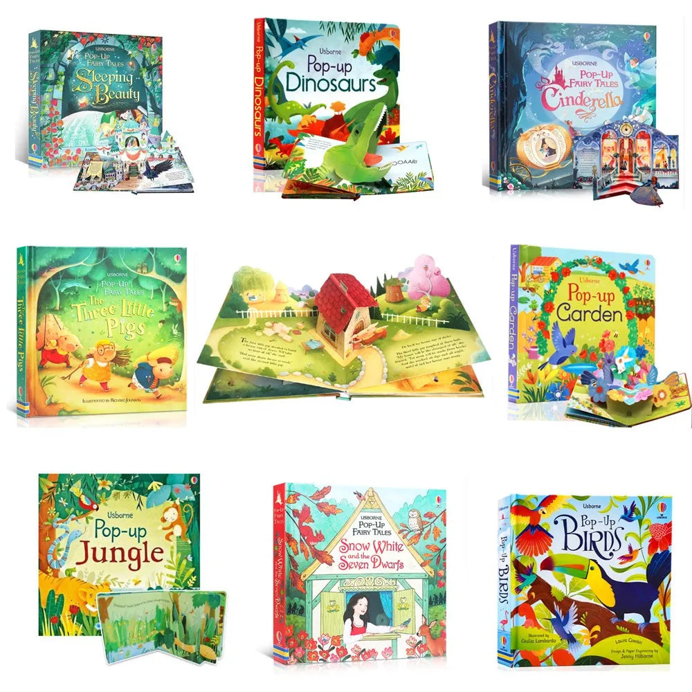 🎄Best Gift For Christmas🎁Pop-Up Fairy Tales 3D Picture Book