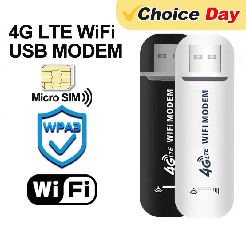 150Mbps 4G LTE Wireless USB Mobile Broadband Router