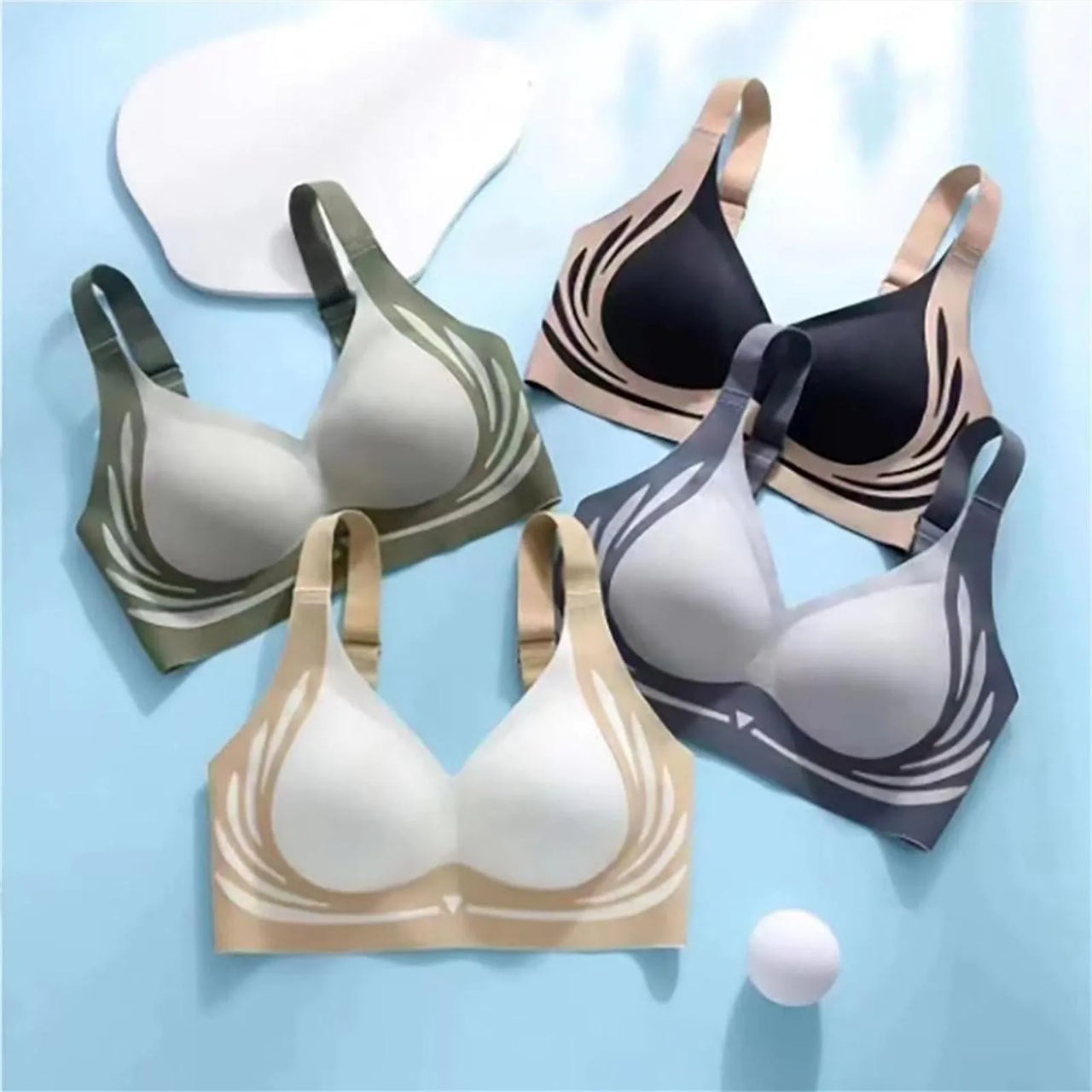 LiftEase Wire-Free Push-Up Bra