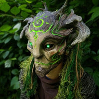 Thumbnail for Green Man Forest Spirit Mask Costume Accessories Masks