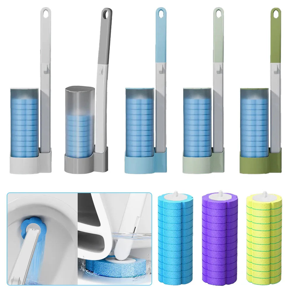 Disposable Toilet Cleaning System