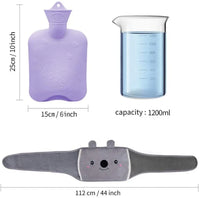 Thumbnail for Plush Refillable Hot Water Bottle Belt