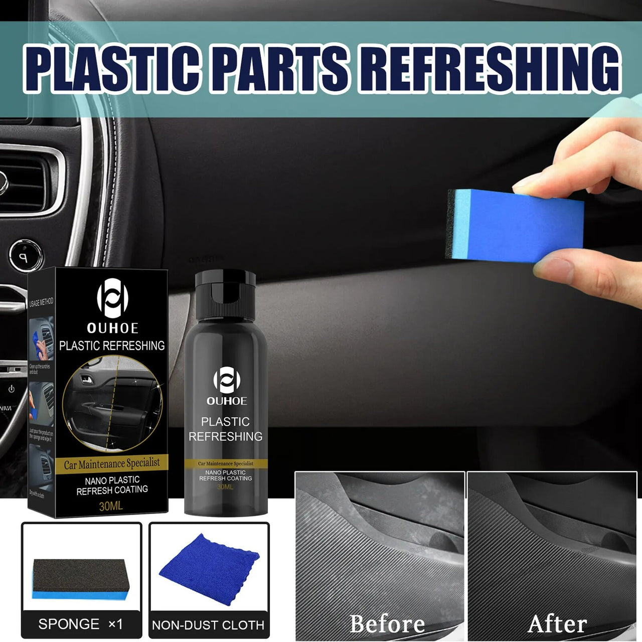 Plastic Revitalizing Coating Agent