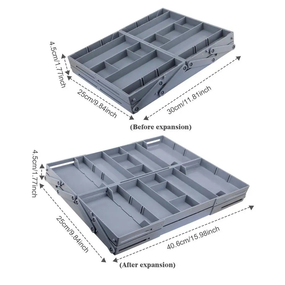 FlexiTier Expandable Drawer Organizer