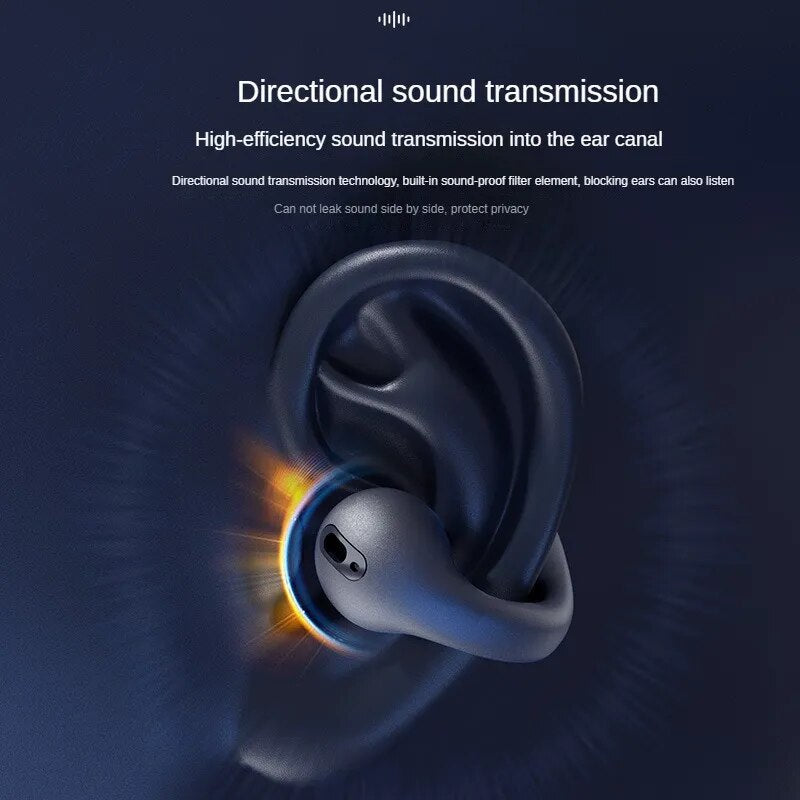 🌲Christmas Sale 51% OFF 🎁WIRELESS EAR CLIP BONE CONDUCTION HEADPHONES