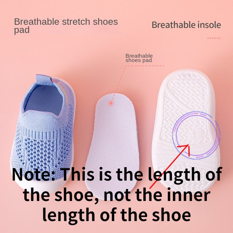 Soft Breathable Mesh Shoes For Babies