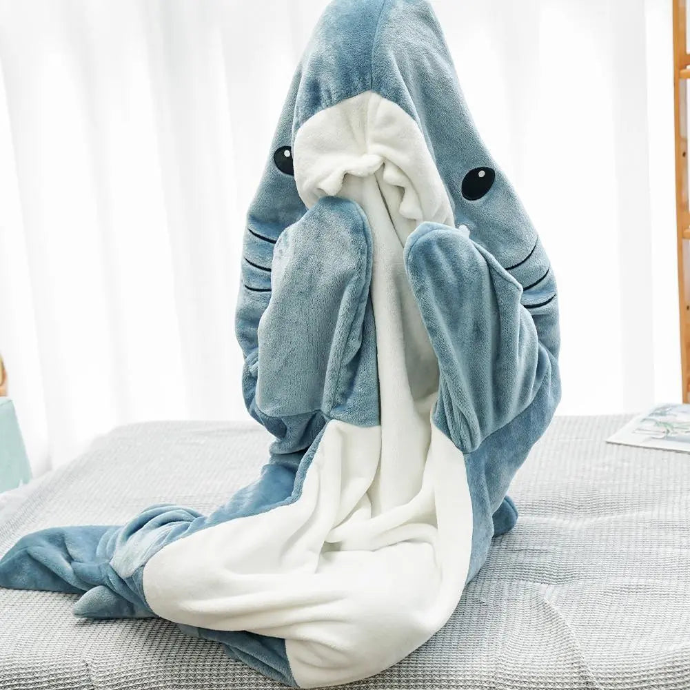 Shark Blanket Flannel Loungewear