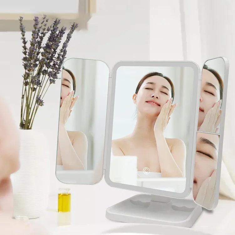 iMirror™ Tri-Fold LED Makeup Mirror