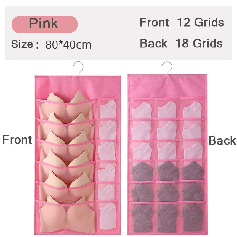 Double Sides Underwear Bra Storage Bag