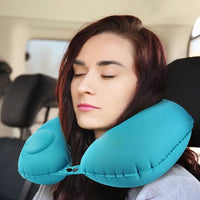 Thumbnail for Inflatable Travel Comfort Pillow