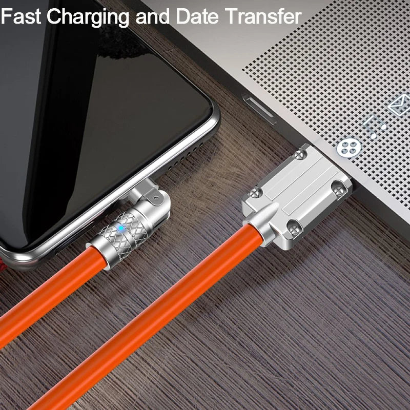 FlexCharge™ 180° Rotating Fast Charge Cable