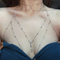 Thumbnail for Bikini Body Chain and Bra Jewelry for Rave Parties