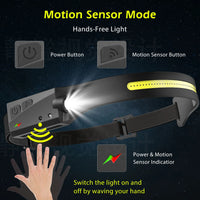 Thumbnail for 🔥2023 HOT SALE 🔥Wave Sensor Movimiento LED Headlight