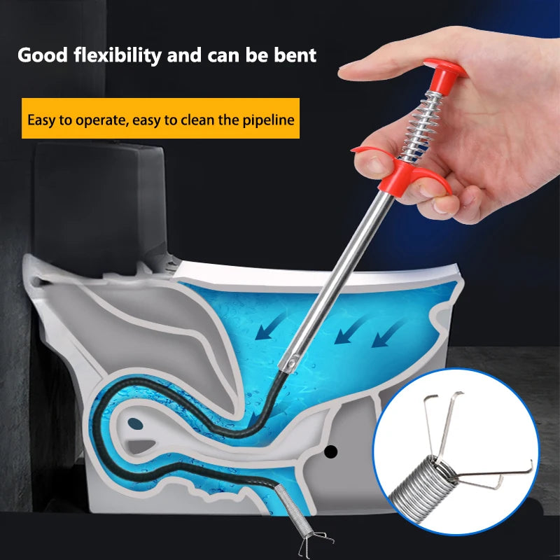 Sewer Cleaning Hook & No Need For Chemicals