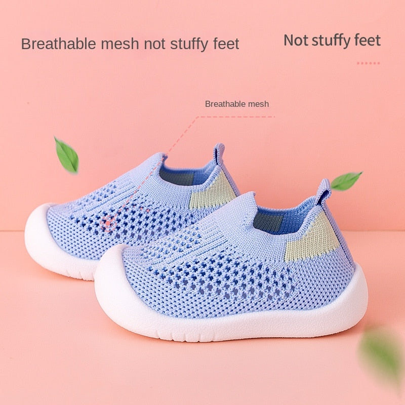 Soft Breathable Mesh Shoes For Babies