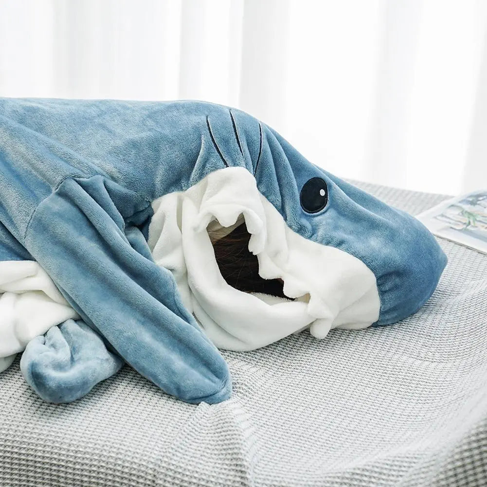 Shark Blanket Flannel Loungewear