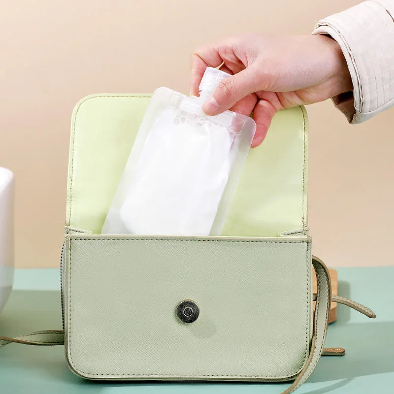 Portable Travel Bag With Liquid Dispenser