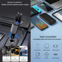 Thumbnail for ⏰Last Day Promotion 51% OFF⏰ Fast Charge Retractable Car Charger