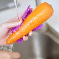 Thumbnail for Multifunctional Fruit and Vegetable Brush (5pcs/pach)