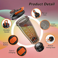 Thumbnail for Electric Protein Shaker Bottle