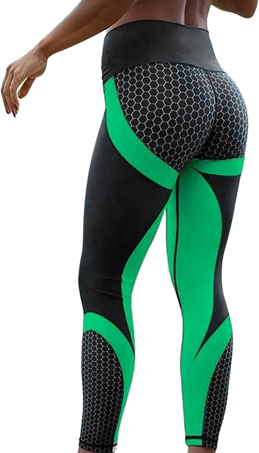 Colorblock Butt Lifting High Waist Sports Leggings