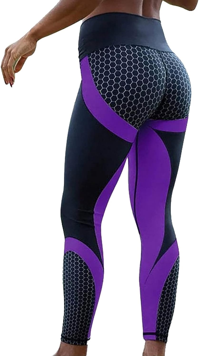 Colorblock Butt Lifting High Waist Sports Leggings