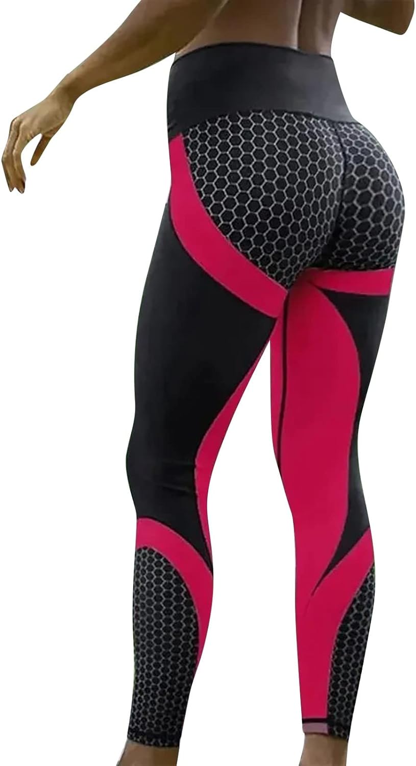 Colorblock Butt Lifting High Waist Sports Leggings