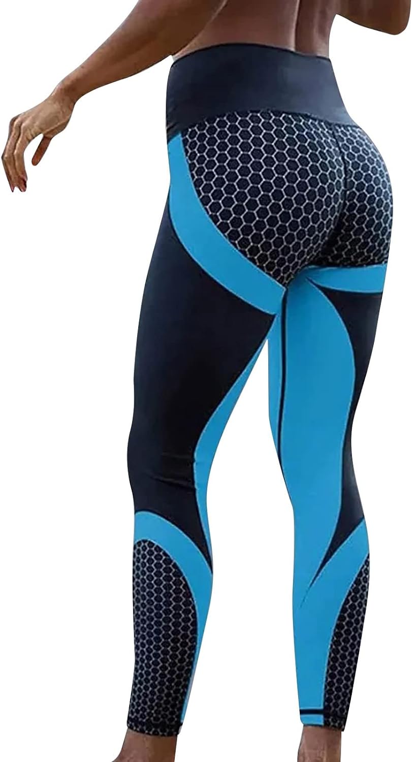 Colorblock Butt Lifting High Waist Sports Leggings