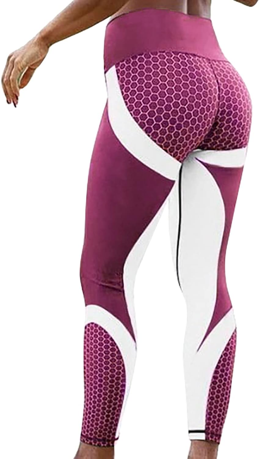 Colorblock Butt Lifting High Waist Sports Leggings