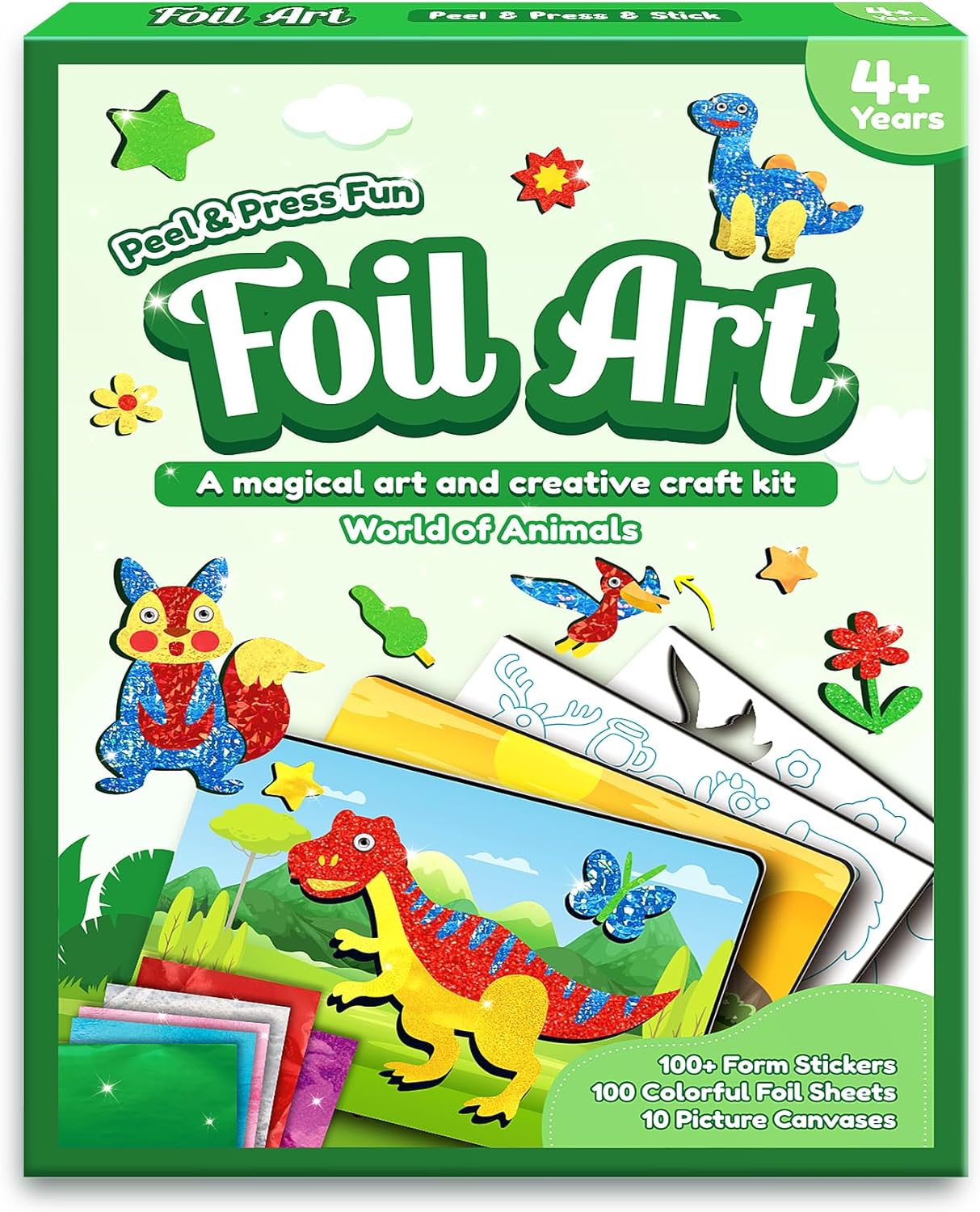 Foil Art Craft Activity for Kids