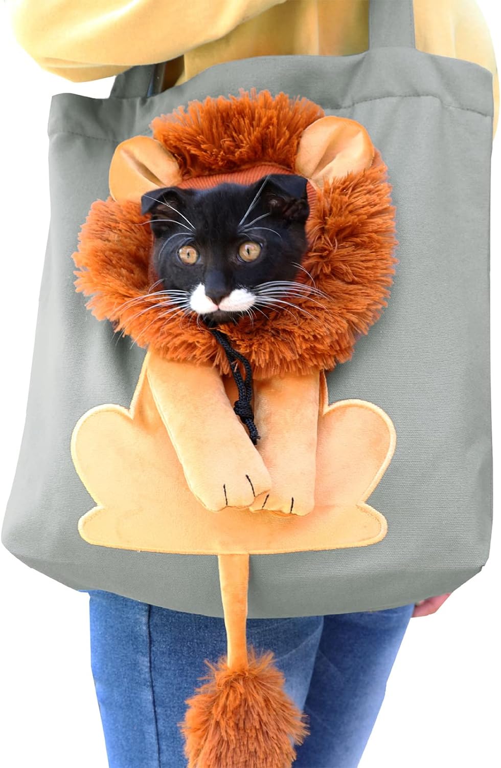 Canvas Shoulder Bag For Pets