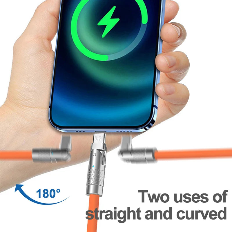 FlexCharge™ 180° Rotating Fast Charge Cable