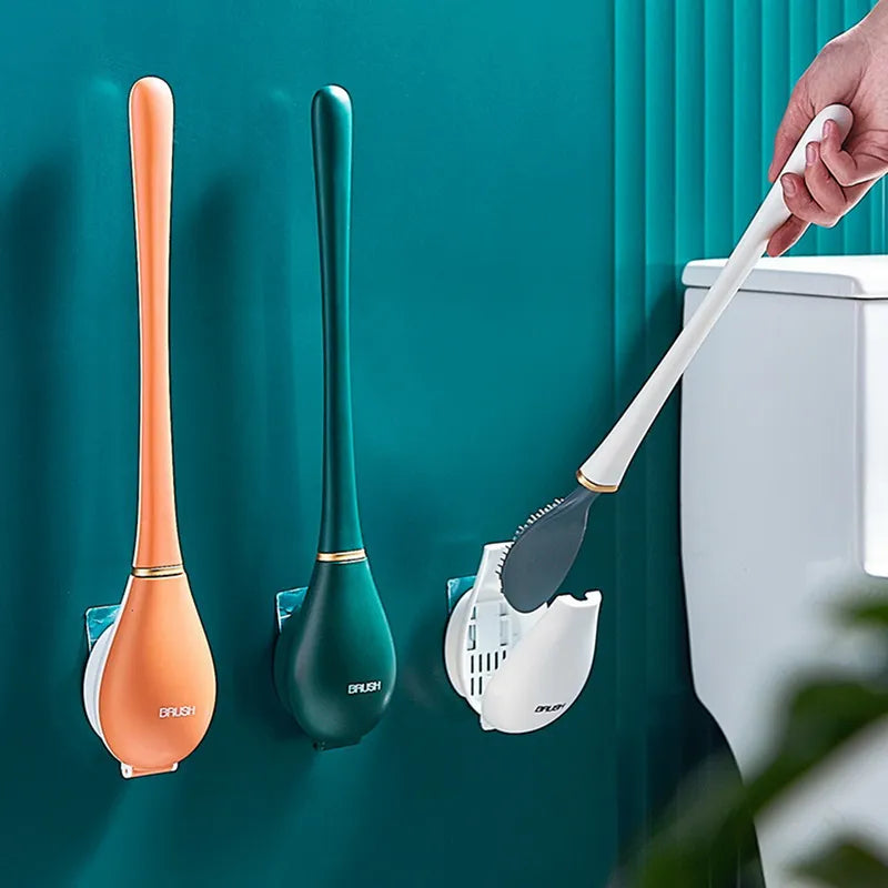 Modern Home Flexible Silicone Toilet Brush