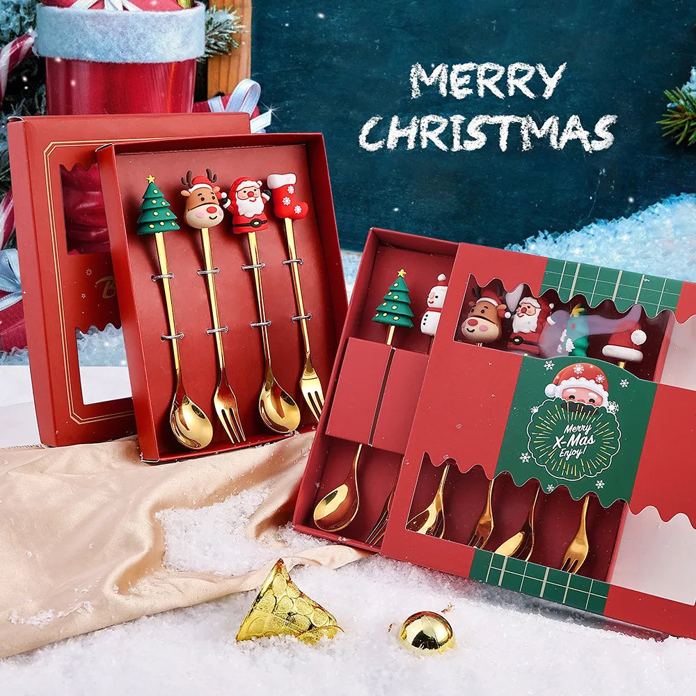 🎄EARLY CHRISTMAS SALE🎁Clutteri™ Christmas Cutlery Set