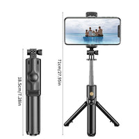 Thumbnail for 6 IN 1 WIRELESS BLUETOOTH SELFIE STICK