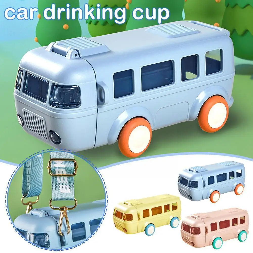 Portable Bus-Shaped Water Cup