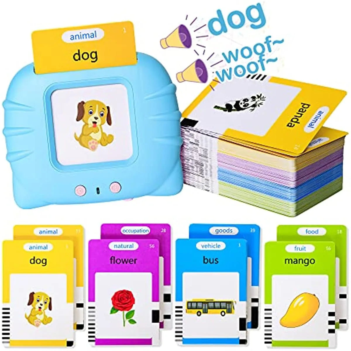 Interactive Learning Flash Cards for Babies and Toddlers