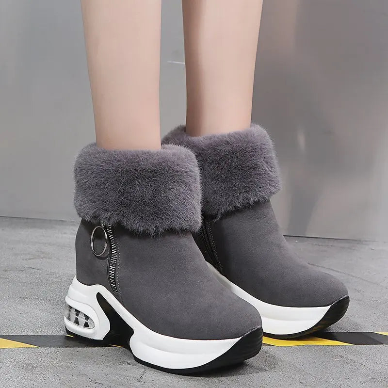 ❄Winter Sale 51%🔥Lace-up Ladies Boots with Platform Soles