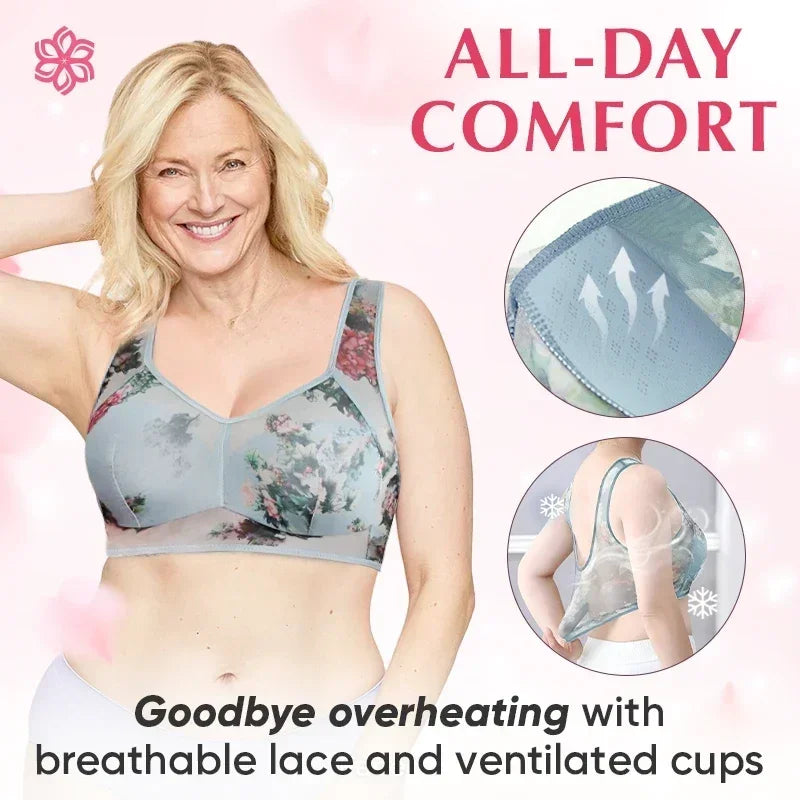 Last day 46% OFF - Lace Buttonless Comfortable Bra