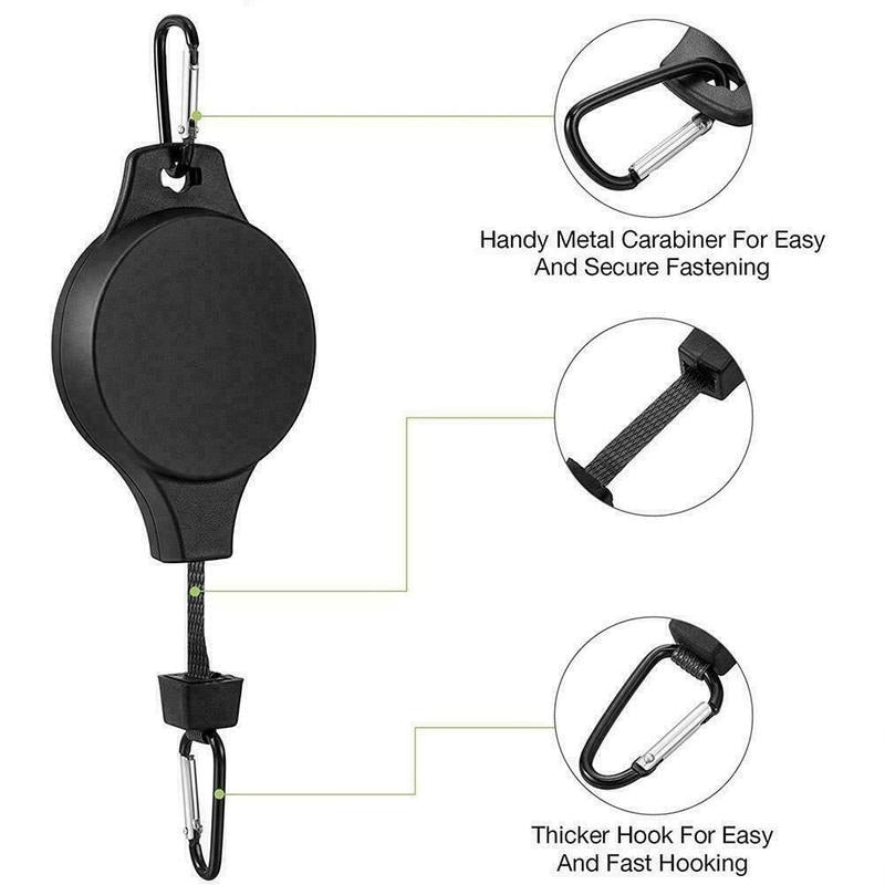 PLANT PULLEY SET FOR GARDEN BASKETS POTS, BIRDS FEEDER