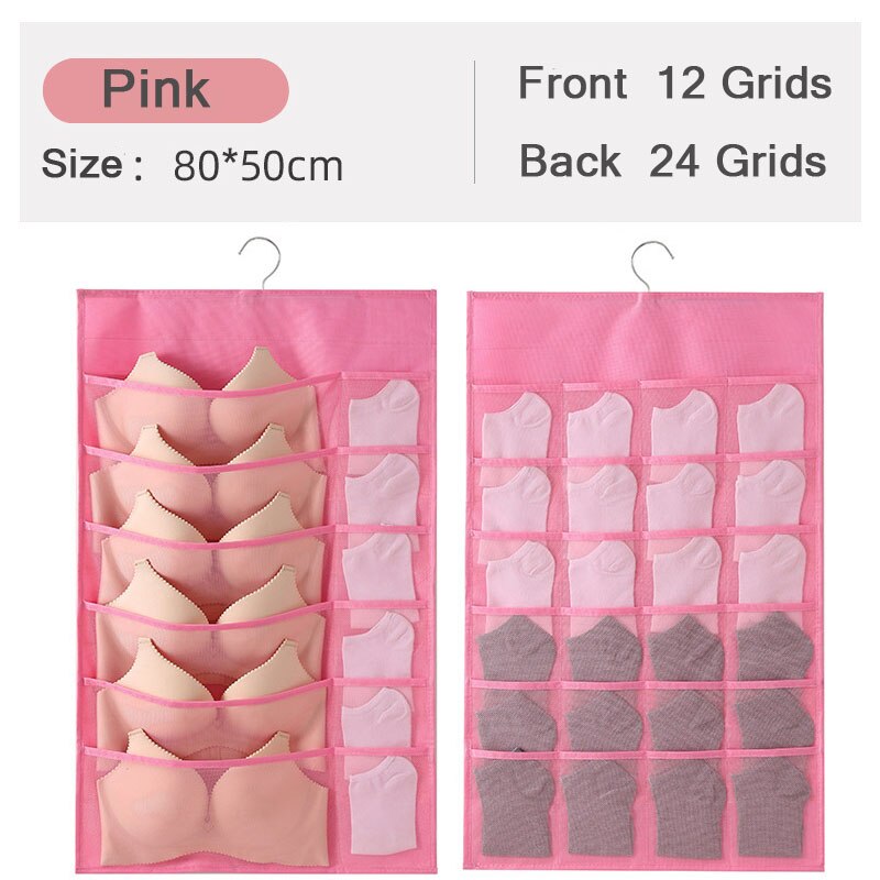 Double Sides Underwear Bra Storage Bag