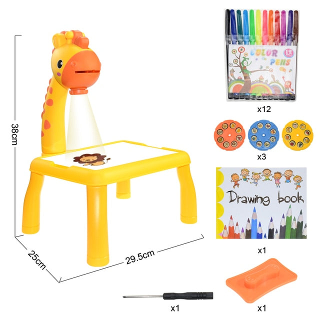 DRAWING PROJECTOR TABLE