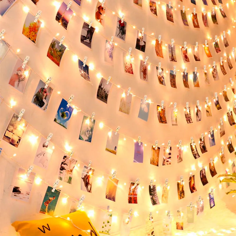 Photograph String Lights LED Clips
