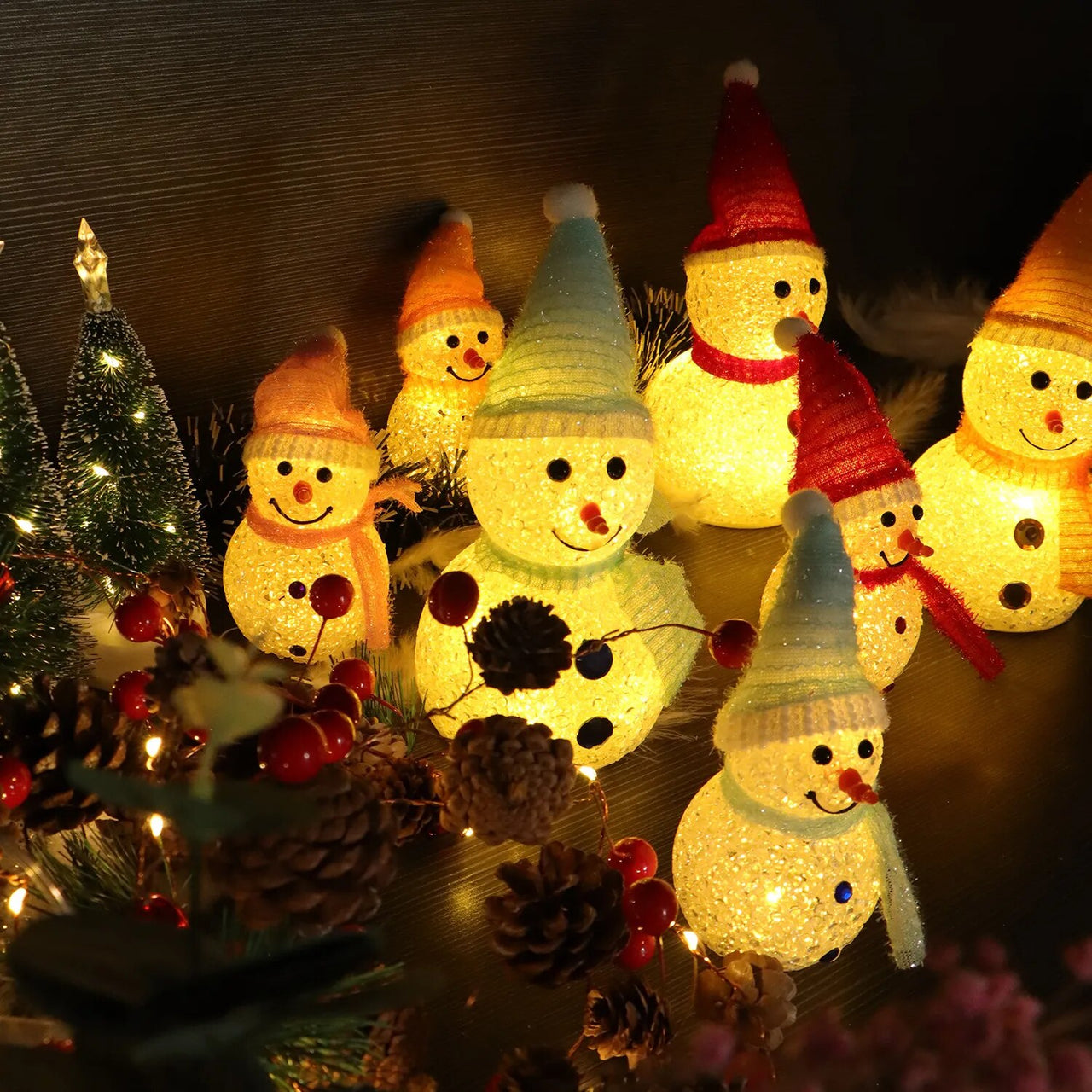 🌲 Early Christmas Sale 🎁Waterproof Solar Snowman Lamp